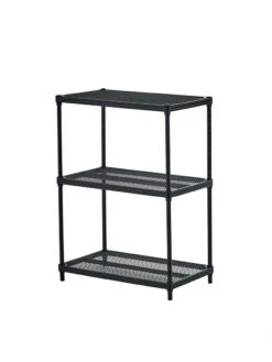 MeshWorks © 3 Tier Plant Shelving -Outdoor Garden Store 8613016 04v meshworks 3 tier plant shelf black