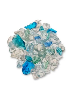 Landscape Glass Chunks Small 10 Landscape Glass Chunks Small -Outdoor Garden Store 8613022carib 5000