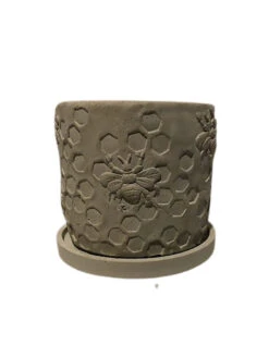 Concrete Honeycomb Bee Planter 9 Concrete Honeycomb Bee Planter -Outdoor Garden Store 8613044 01v
