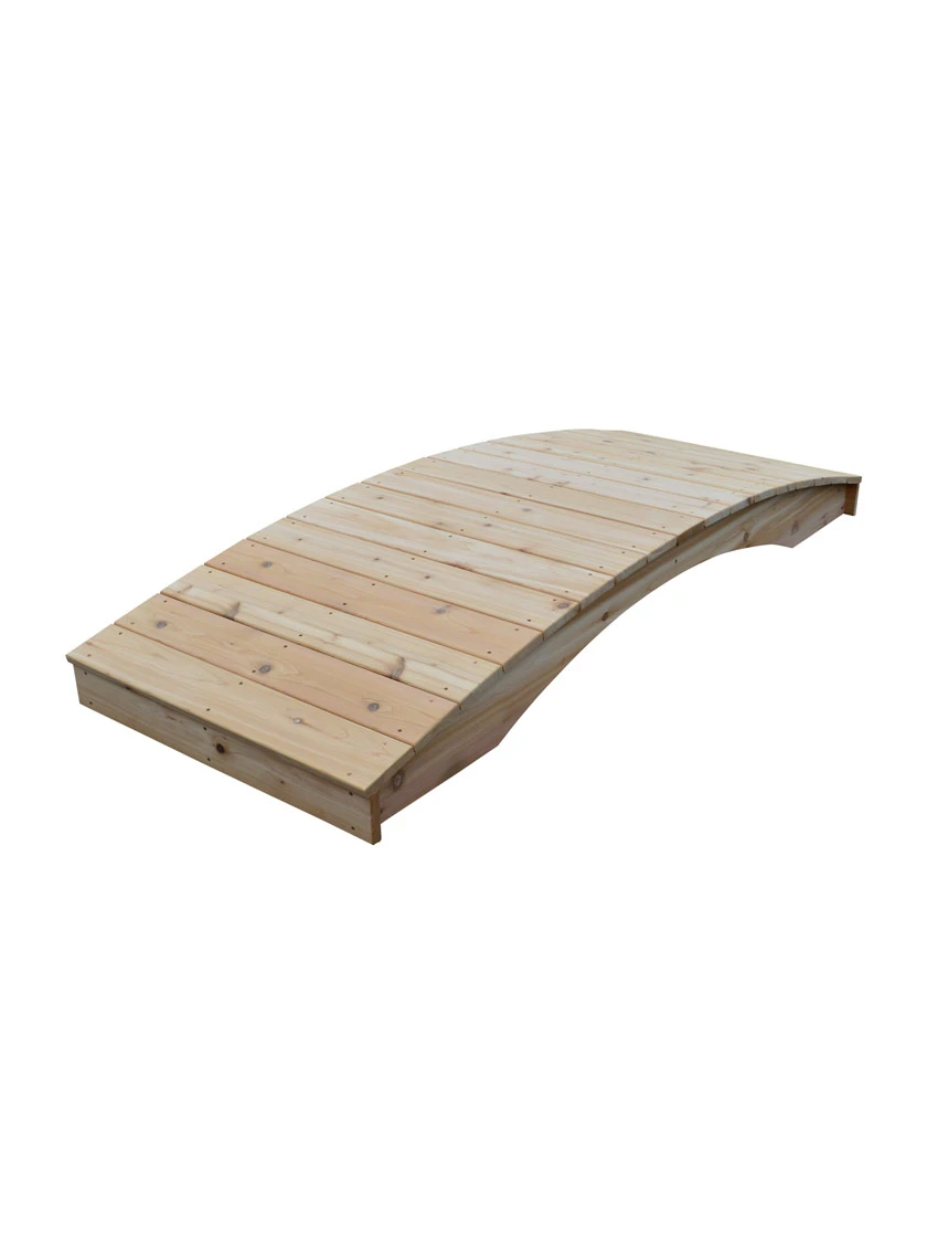 Plank Garden Bridge Unfinished 3' X 6' 3 Plank Garden Bridge Unfinished 3' X 6'
