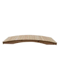Plank Garden Bridge Unfinished 4' X 8' -Outdoor Garden Store 8613127 02v 1