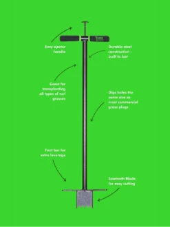 Yard Butler® Sod Plugger -Outdoor Garden Store 8613169 02v