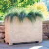 Self-Watering LavaStone® Modern Rectangle 2 Self-Watering LavaStone® Modern Rectangle -Outdoor Garden Store 8613257 0156 self watering lavastone modern rectangle