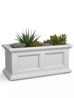Fairfield Self-Watering Window Box, 2’ 15 Fairfield Self-Watering Window Box, 2’ -Outdoor Garden Store 8613268 12V tif