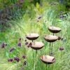 Copper Poppy Sways, Set Of 5 -Outdoor Garden Store 8613342 4376 copper poppy sways set of 5