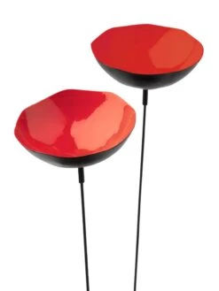 Red Poppy Sways, Set Of 5 -Outdoor Garden Store 8613343 519