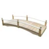 Acorn Garden Bridge Unfinished 3' X 6' 1 Acorn Garden Bridge Unfinished 3' X 6' -Outdoor Garden Store 8613403 02v acorn garden bridge unfinished 3 foot x 6 foot