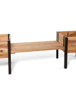 Cedar Bench Kit, Natural, 48" -Outdoor Garden Store 8613463 0004
