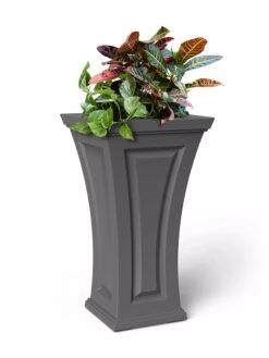 Cambridge Tall Planter, 28" Height -Outdoor Garden Store 8613524 07V