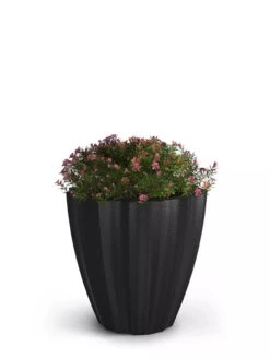 Sedona Round Planter, 18" Diameter -Outdoor Garden Store 8613526 02V