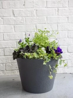 Self-Watering FiberStone Planters -Outdoor Garden Store 8613676 8646 self watering fiber clay pot 17 inches