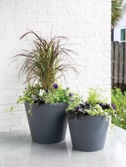 Self-Watering FiberStone Planters -Outdoor Garden Store 8613677 8639