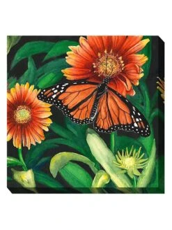 Monarch Outdoor Wall Art -Outdoor Garden Store 8613939 01V 3 4