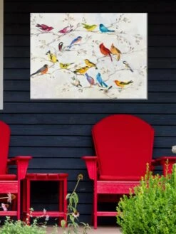 Meet & Greet Outdoor Wall Art -Outdoor Garden Store 8614009 02V