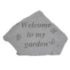 Welcome To My Garden Stone 1 Welcome To My Garden Stone -Outdoor Garden Store 8614141 01V 3 4 welcome to my garden stone
