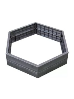 Modular Hexagon Raised Bed Kit, 21.5" -Outdoor Garden Store 8614244 02V 3 4 modular hexagon raised bed kit 21 inches