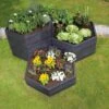 Modular Hexagon Raised Bed Kit, 21.5" -Outdoor Garden Store 8614244 04V