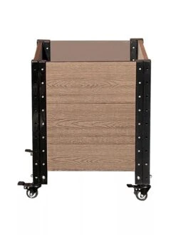 Mobile Deep Root Corner Planter -Outdoor Garden Store 8614266 03V