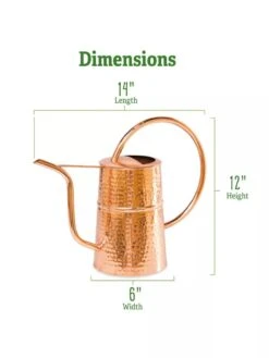 Copper Indoor Watering Can -Outdoor Garden Store Copper Watering Can