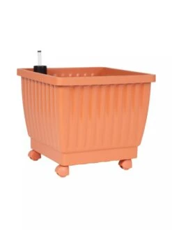 Self-Watering Rolling Planters, 15" 5 Self-Watering Rolling Planters, 15" -Outdoor Garden Store GS34506 2149 tif