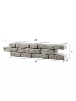 Rock Lock Interlocking Garden System, Straight Sets -Outdoor Garden Store ParcelWirx Drop Box with Chute Measurements