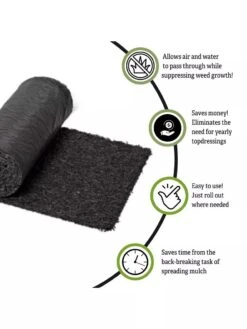 Recycled Rubber Walkway, 2' X 8' -Outdoor Garden Store Rubber walkway 1