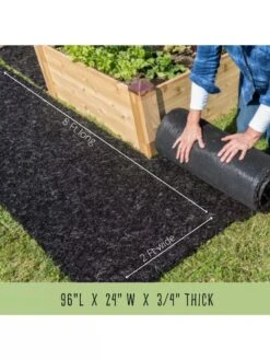 Recycled Rubber Walkway, 2' X 8' -Outdoor Garden Store Rubber walkway 3