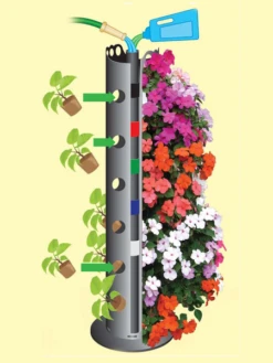 Flower Tower 14 Flower Tower -Outdoor Garden Store webimage 8613624 02V